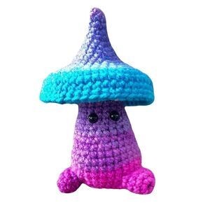 Handmade Crochet Mushroom Stuffy